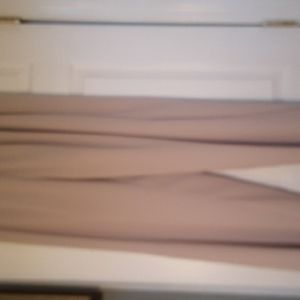 Jessica  Howard wideleg polyester tan pant with slit on leg